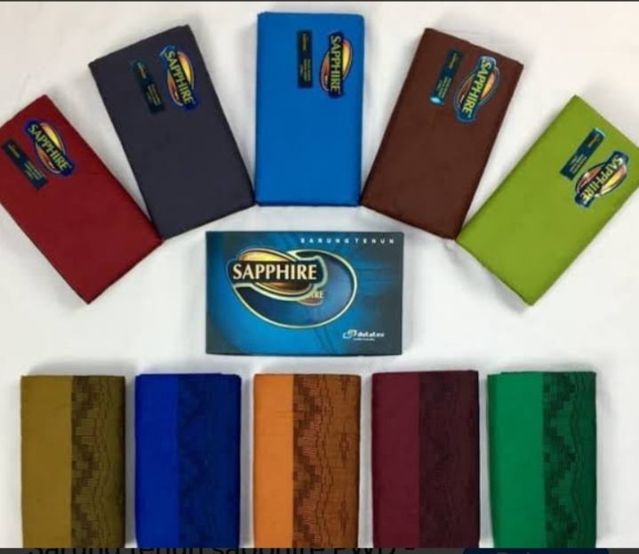 Sarung Saphire Bahan Premium Kualitas Terbaik AlKamilMuslim